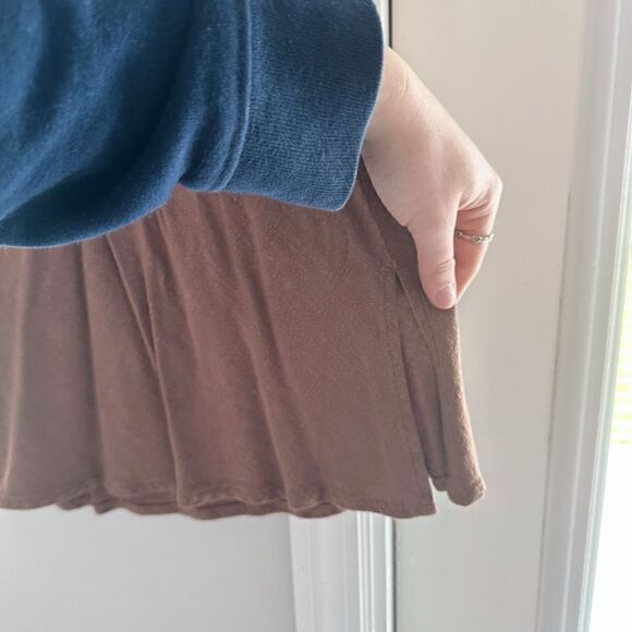 ✨3/$25✨ L.A. Hearts Chocolate Brown Mini Skirt - Picture 3 of 4